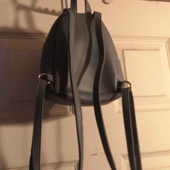 Blue mini backpack - Picture 2 of 3